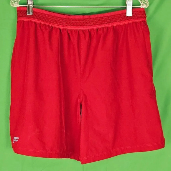 Fabletics Mens‎ Burgundy The Fundamental Shorts Large - Picture 1 of 4